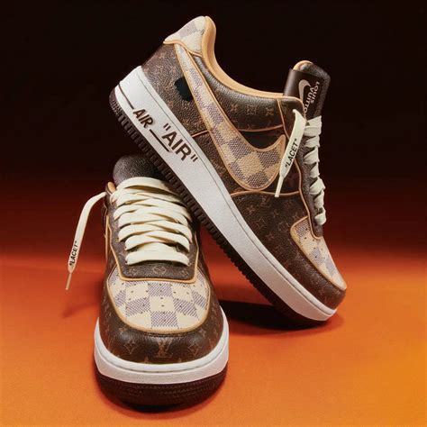 sotheby's nike lv|The Louis Vuitton and Nike “Air Force 1” by Virgil Abloh .